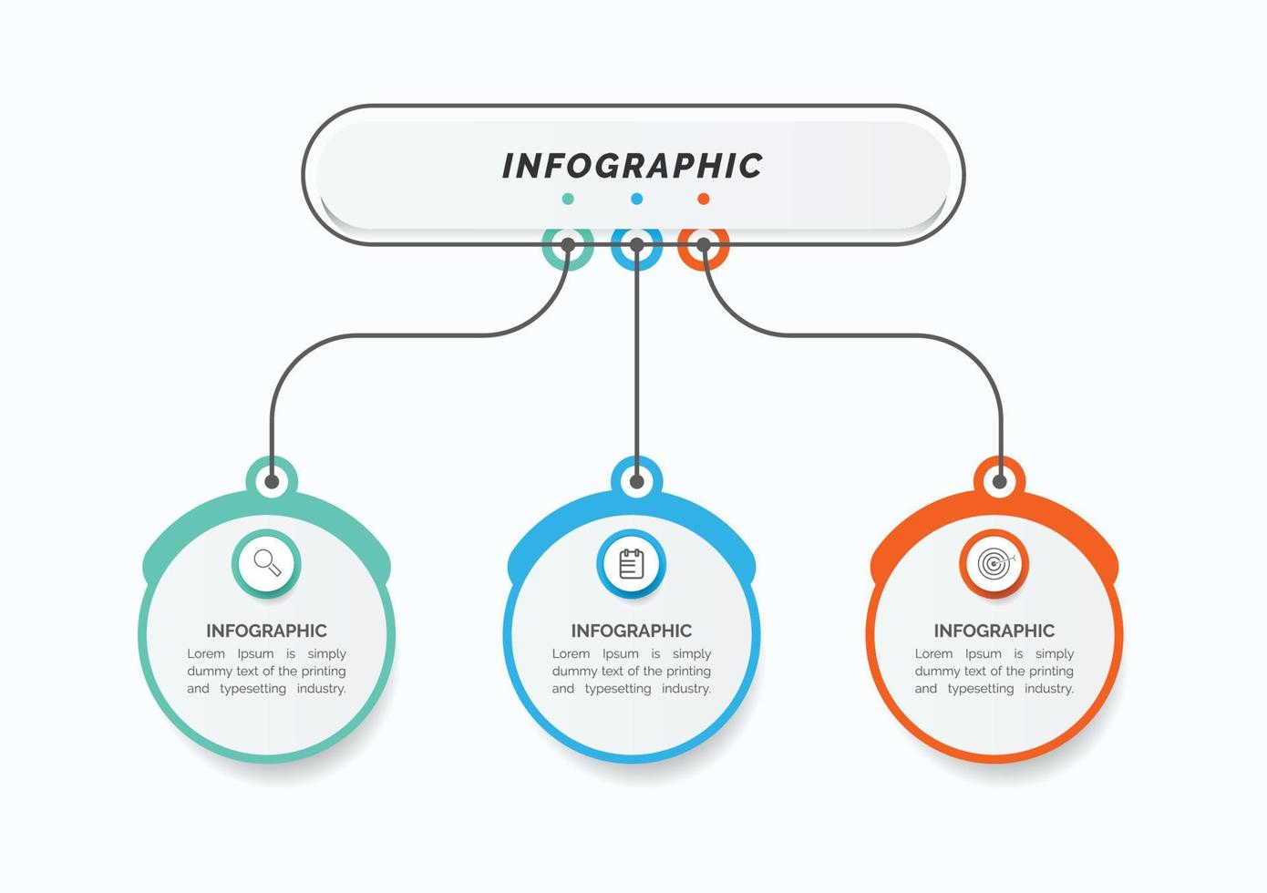 Business data visualization. Process chart. Abstract elements of graph, diagram with 4 steps, options, parts, or processes. Vector business template infographic, design, vector,2,3,4,5,6,