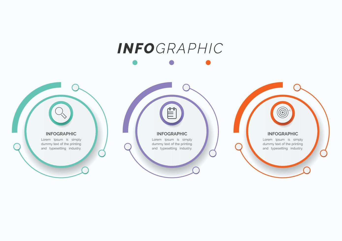 Business data visualization. Process chart. Abstract elements of graph, diagram with 4 steps, options, parts, or processes. Vector business template infographic, design, vector,2,3,4,5,6,