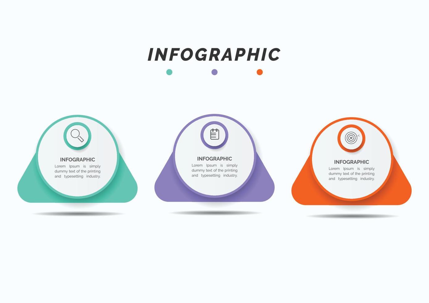 visualización de datos comerciales. diagrama del proceso. elementos abstractos de gráfico, diagrama con 4 pasos, opciones, partes o procesos. infografía de plantilla de negocio vectorial, diseño, vector, 2,3,4,5,6, vector