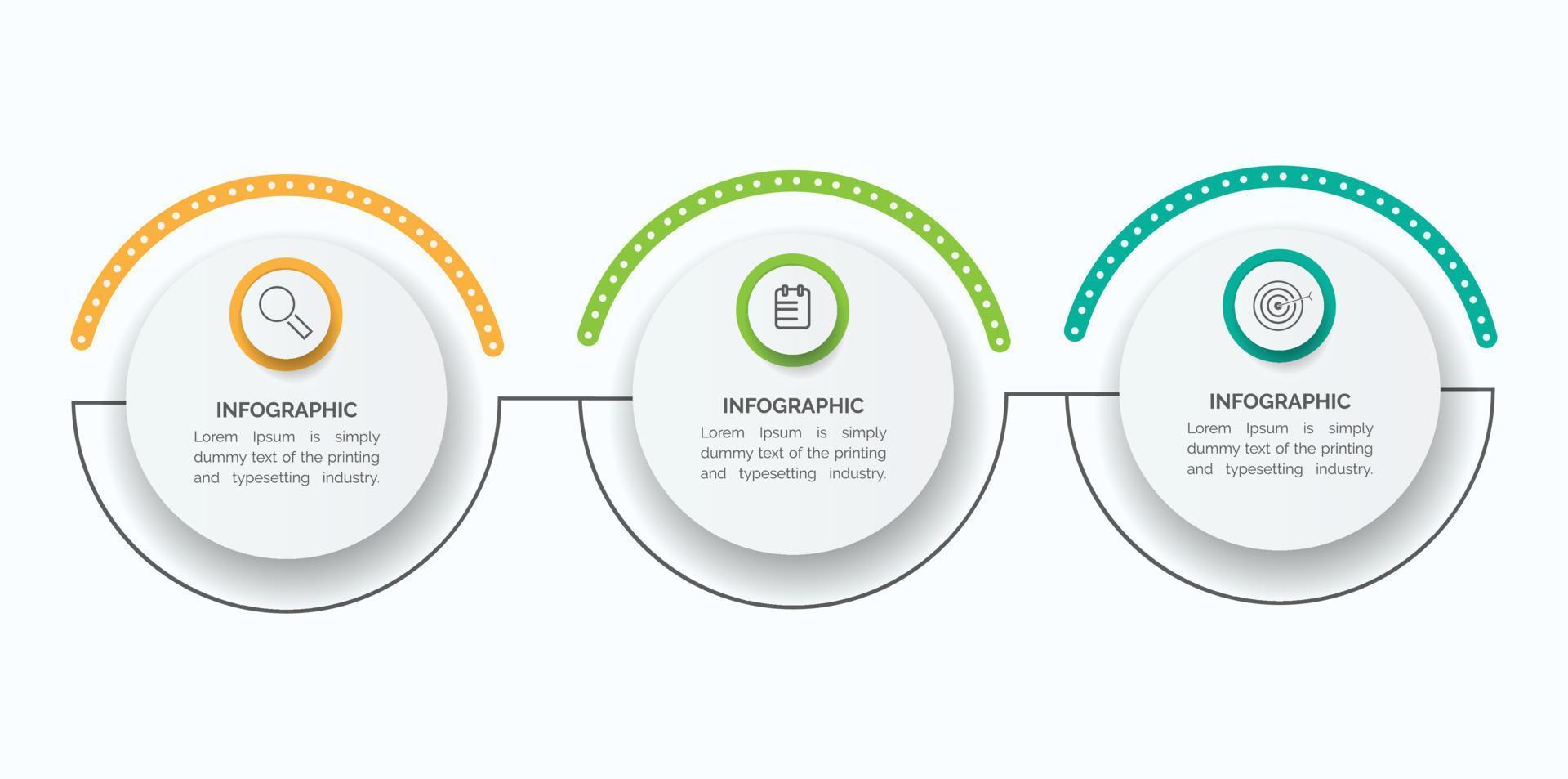 Business data visualization. Process chart. Abstract elements of graph, diagram with 4 steps, options, parts, or processes. Vector business template infographic, design, vector,2,3,4,5,6,