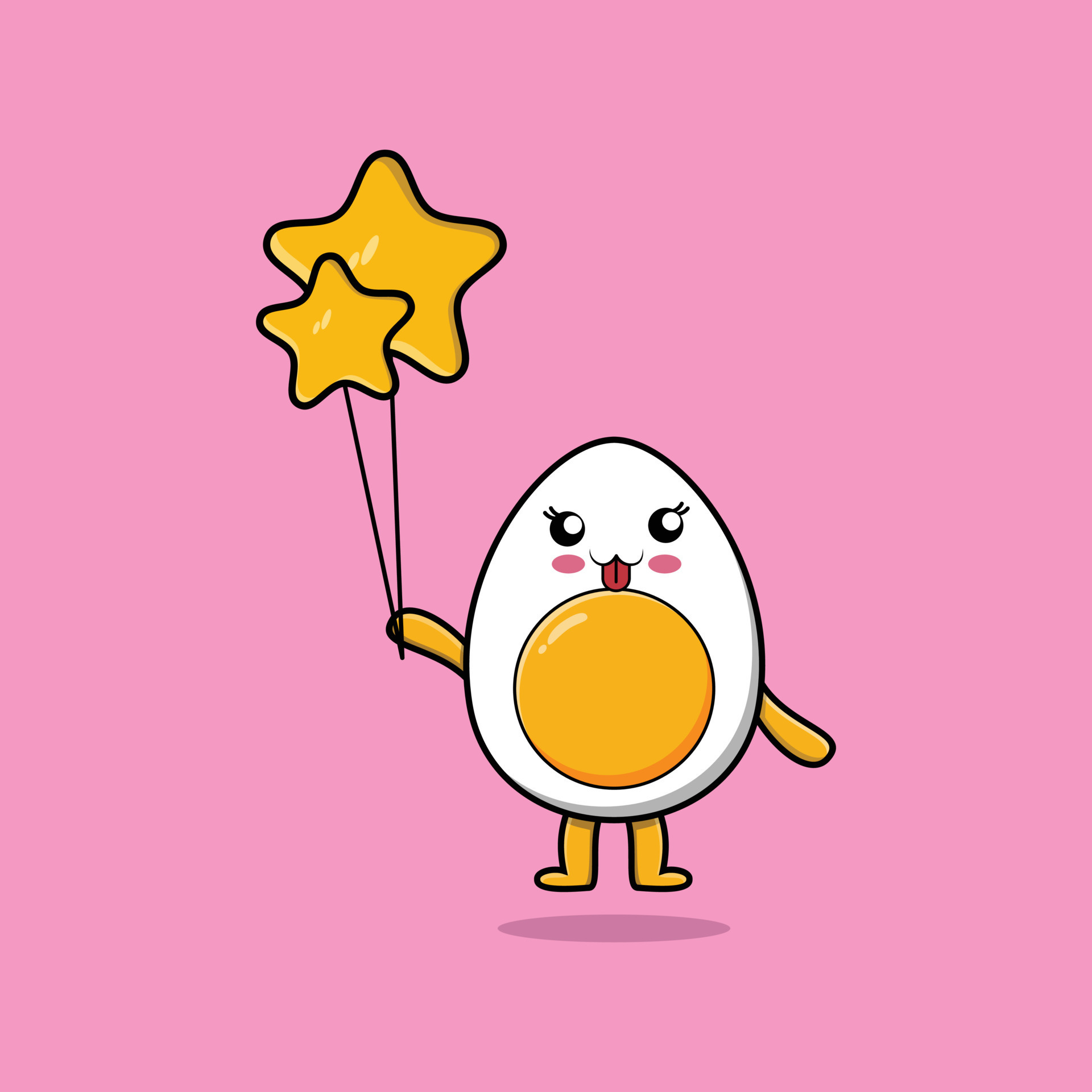 Cute cartoon boiled egg character with happy expression in modern style design 8129279 Vector Art at Vecteezy Cute cartoon boiled egg character with happy expression in modern style design 8129279 Vector Art at Vecteezy