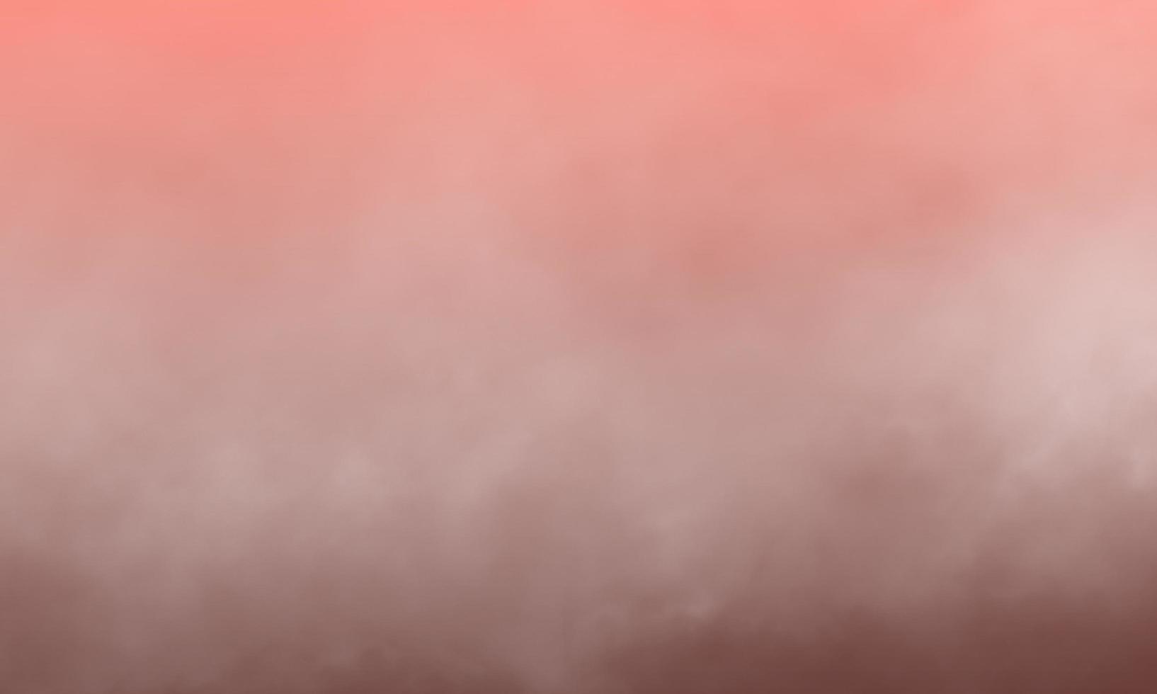 coral pink fog or smoke color isolated background for effect. photo