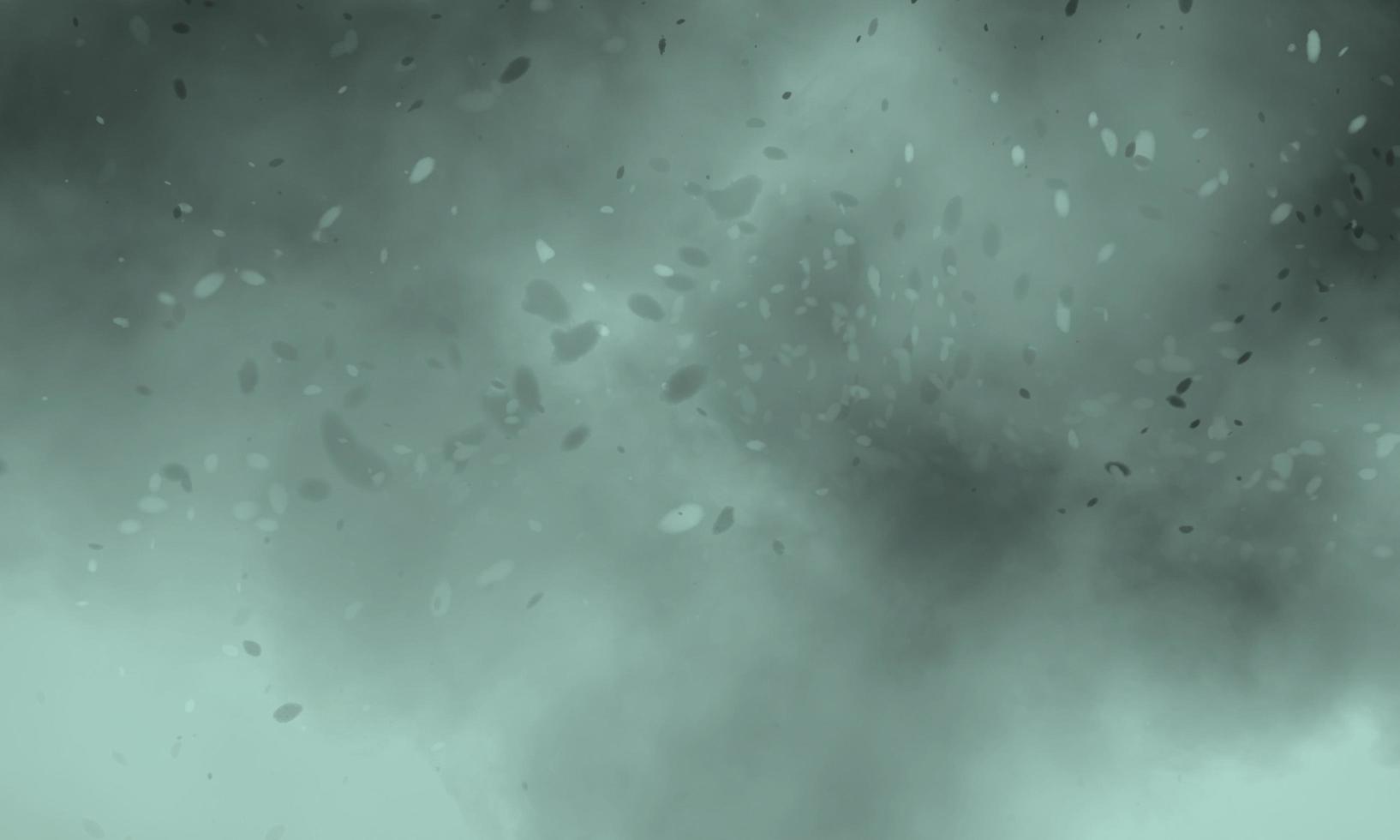 seafoam color smoke on black background photo
