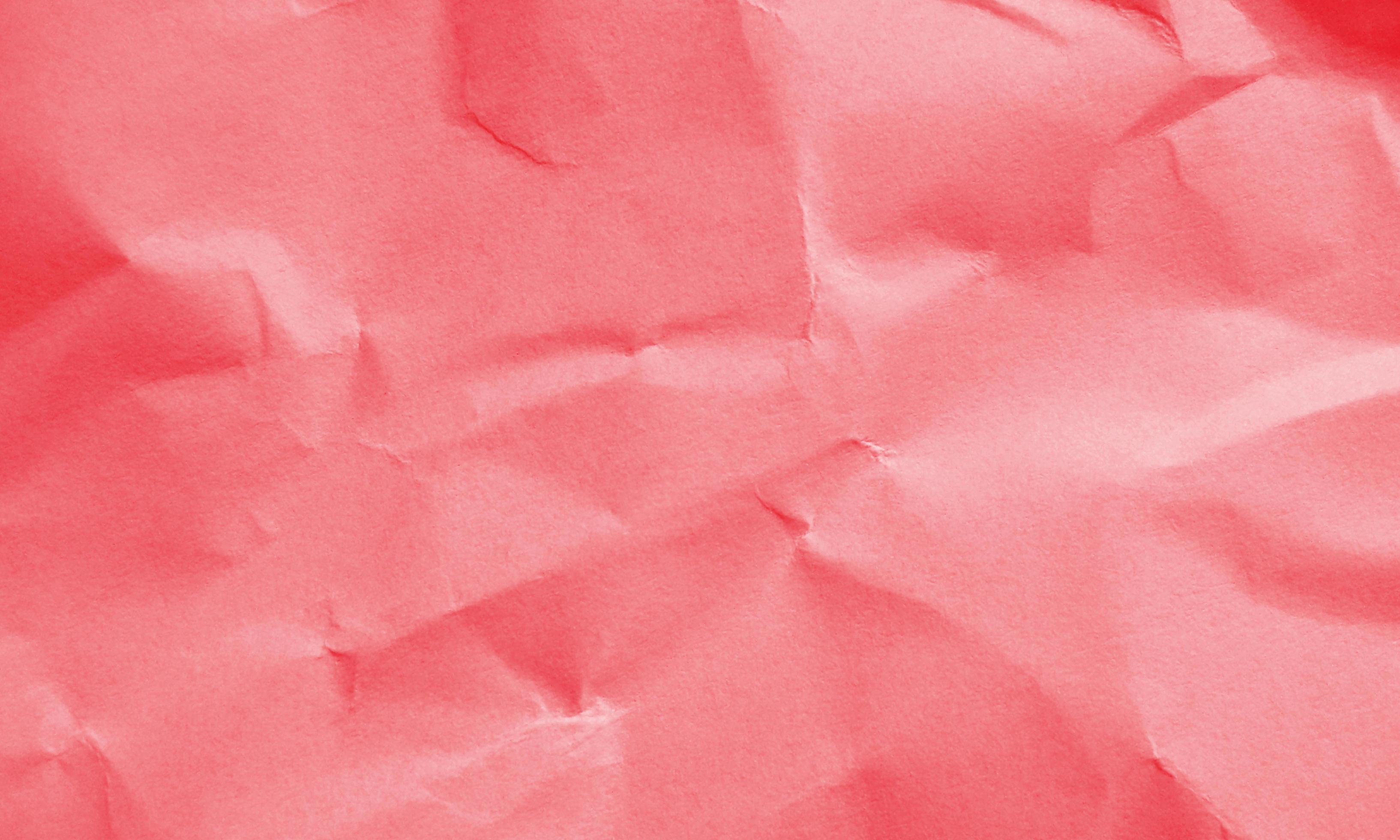 Crumpled Red Paper Texture Picture, Free Photograph