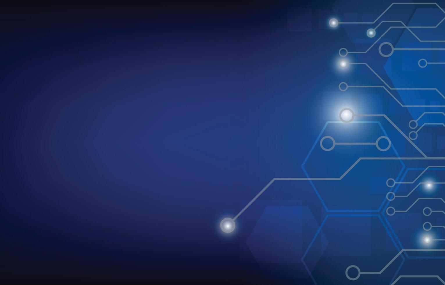 Circuit connecting dots and lines.abstract background.molecules technology with geometric shapes,connection big data visualization,futuristic Illustration Vector design