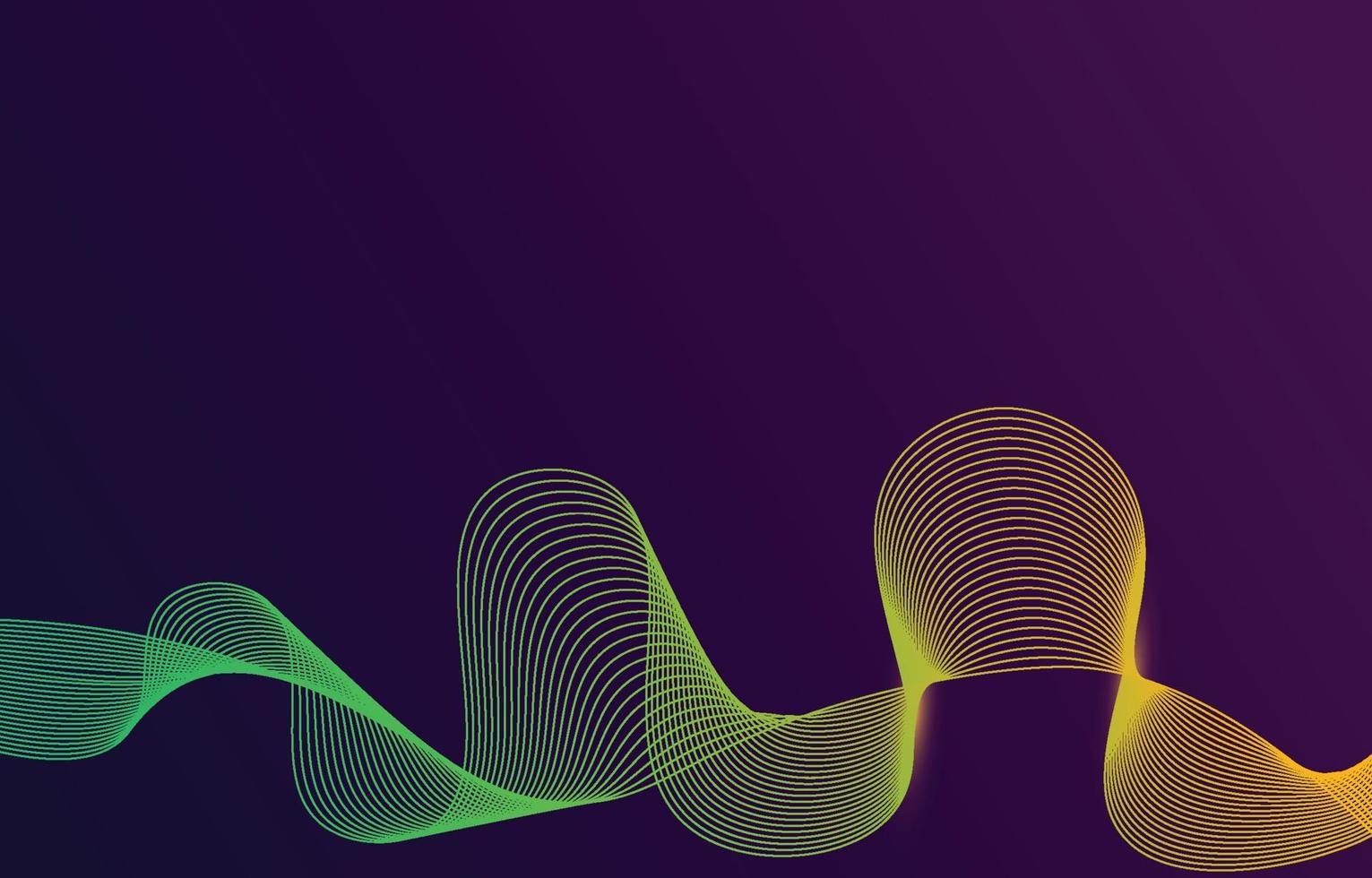 Abstract background, line wave element, sound spectrum equalizer wallpaper, vector futuristic particle technology illustration.