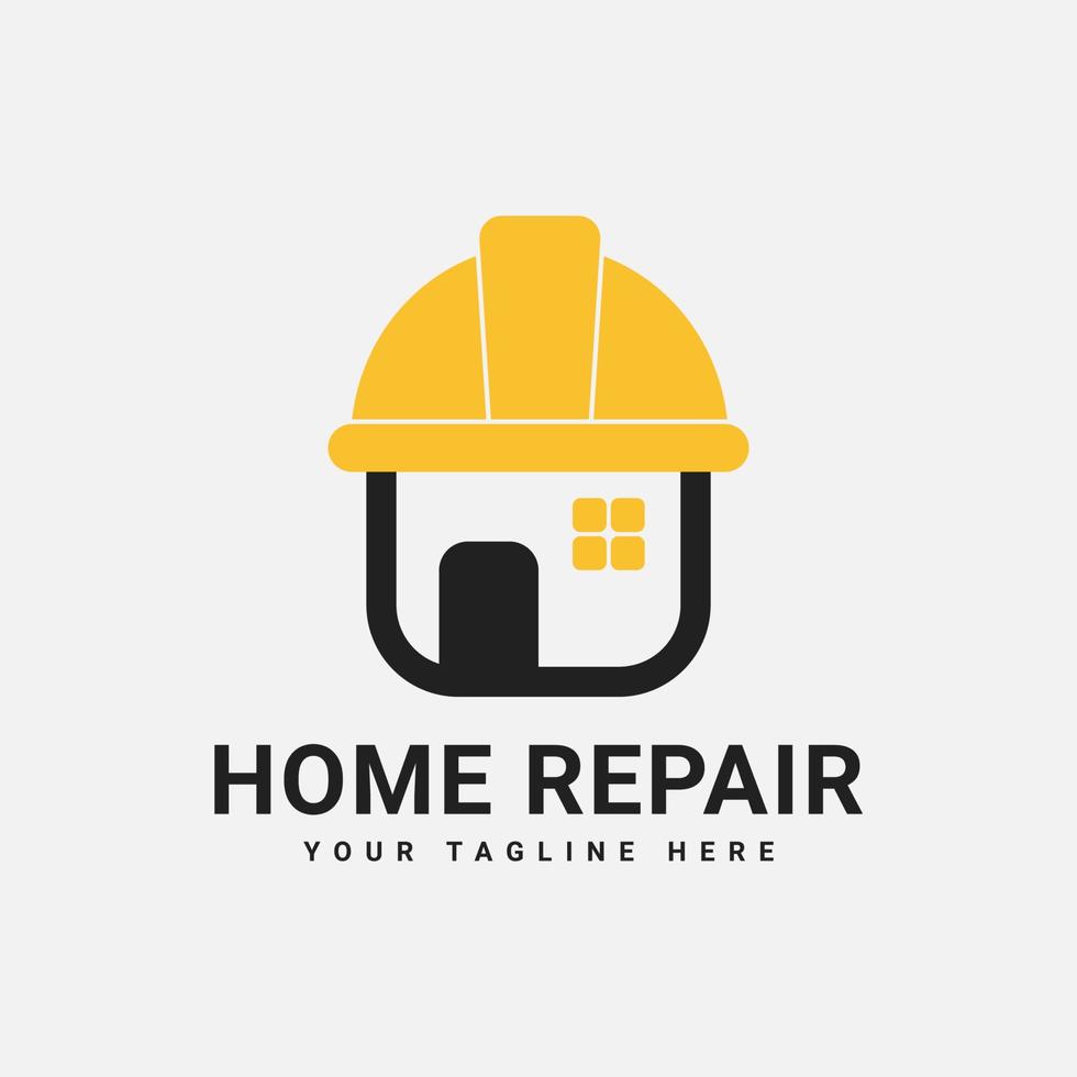 Logo Design Template for Builder vector