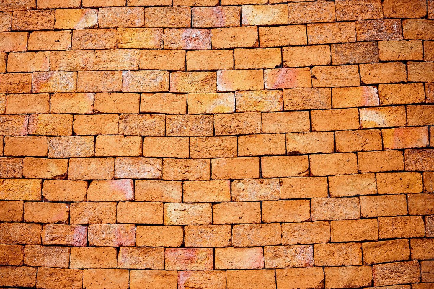 Fondo de textura de pared de ladrillo rojo foto