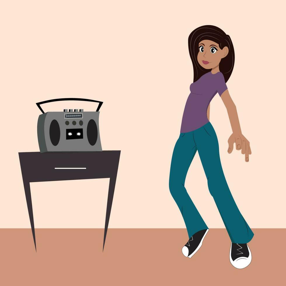 Dancing With Myself vector