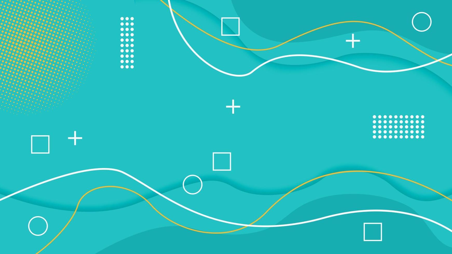 Wave abstract background vector