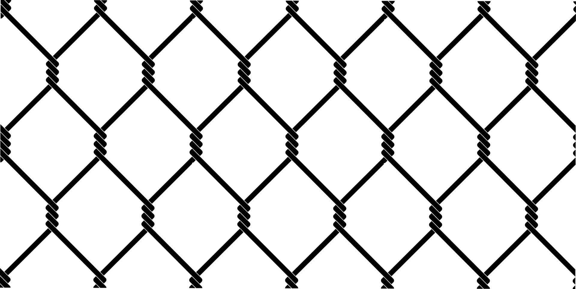 wire fence pattern vector