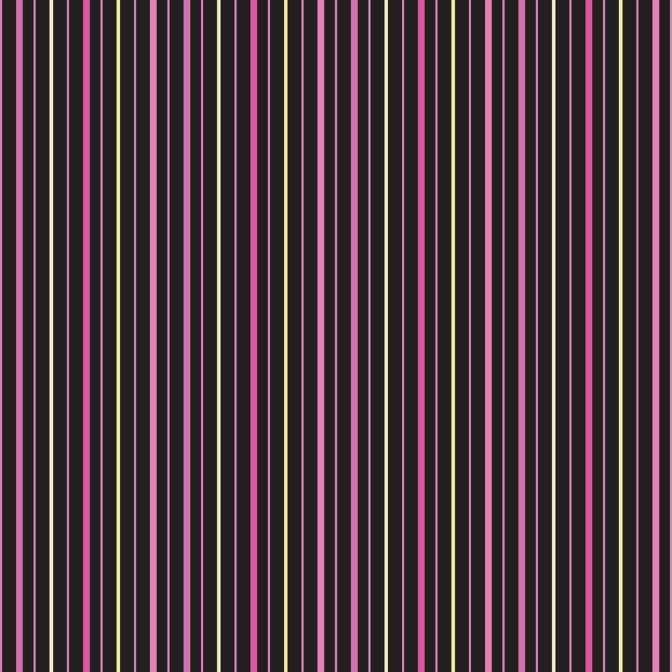 Seamless straight line pattern on black background. vector