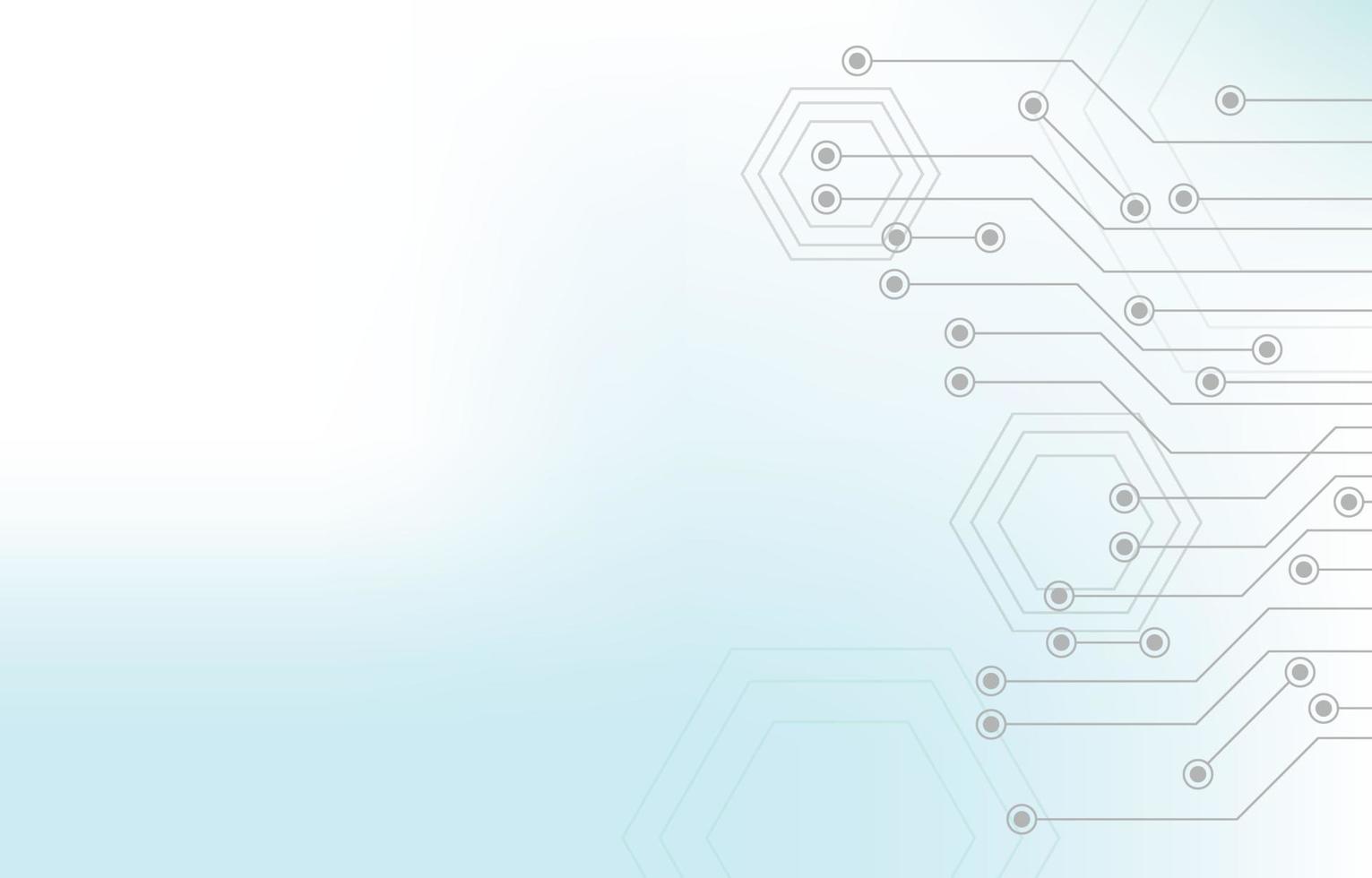 circuito que conecta puntos y líneas.fondo abstracto.tecnología de moléculas con formas poligonales, estructura de conexión. visualización de big data, diseño de vector de ilustración futurista