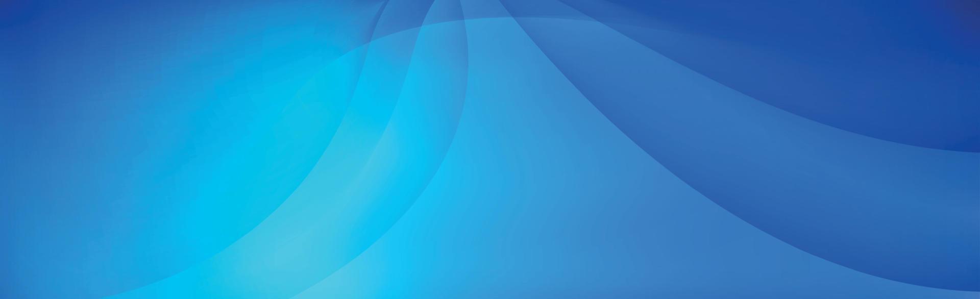 Panoramic abstract web background blue gradient - Vector