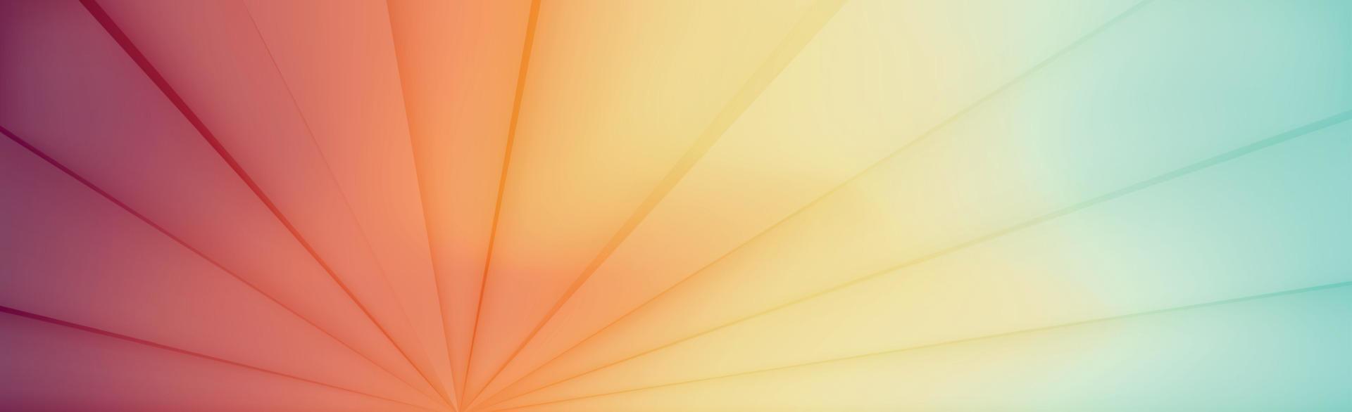 Panoramic abstract web background light multicolored gradient - Vector