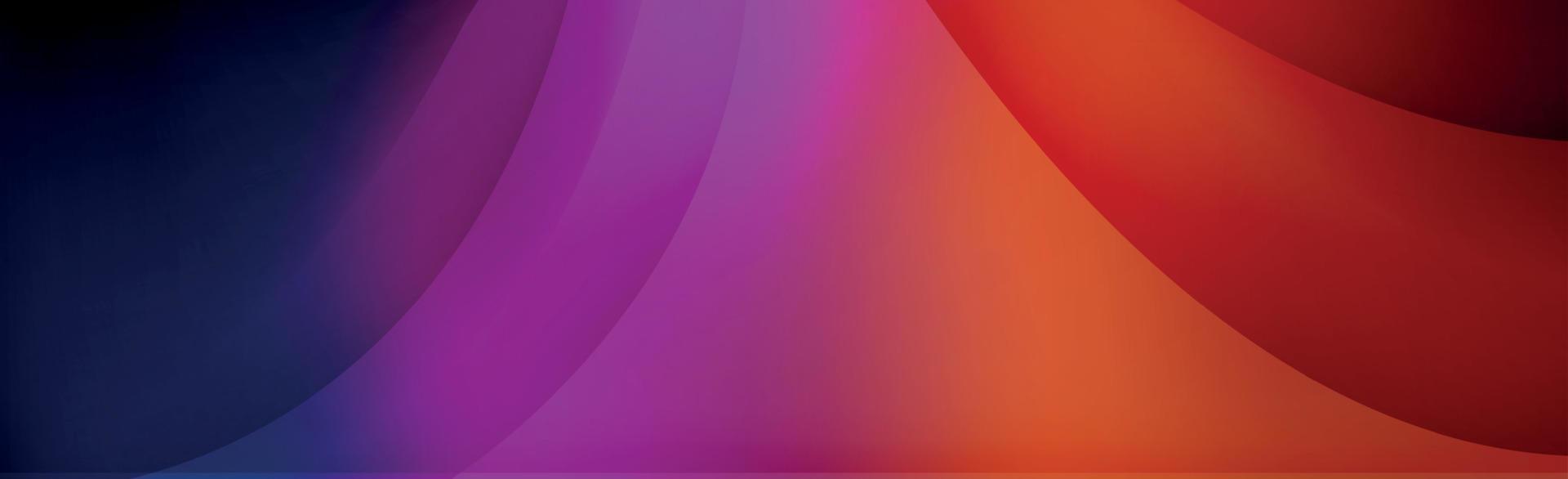 Panoramic abstract web background colorful gradient - Vector