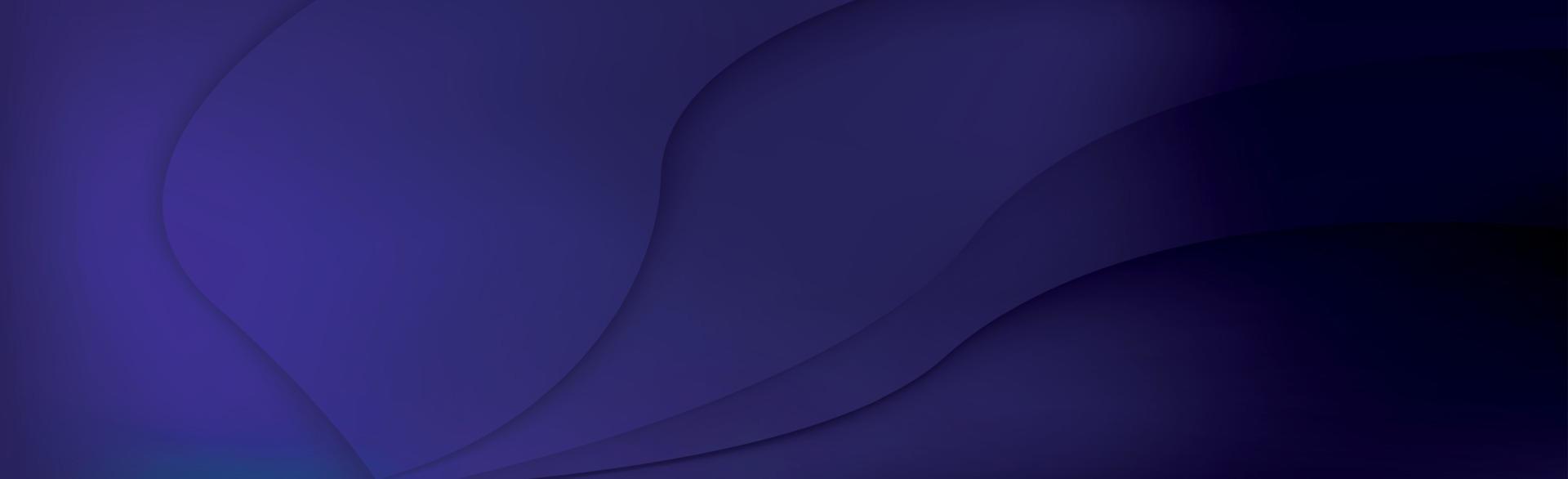 Panoramic abstract web background blue purple gradient - Vector