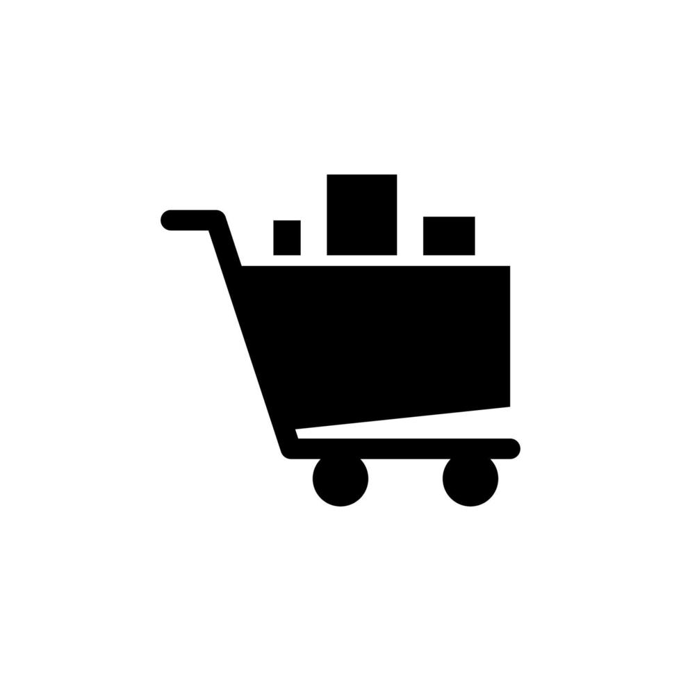 Shopping cart icon vector design templates