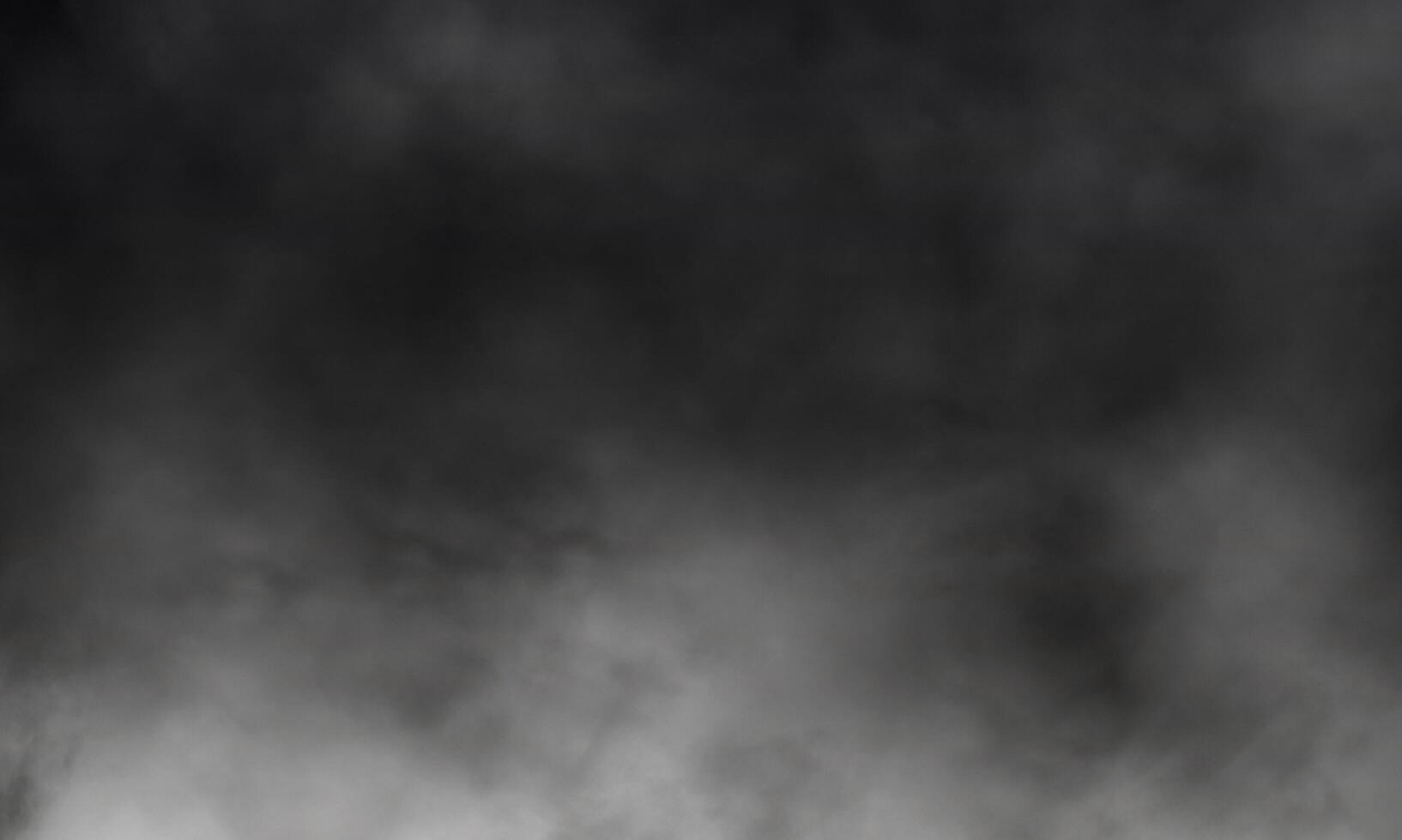 black Fog or smoke color isolated background for effect. photo