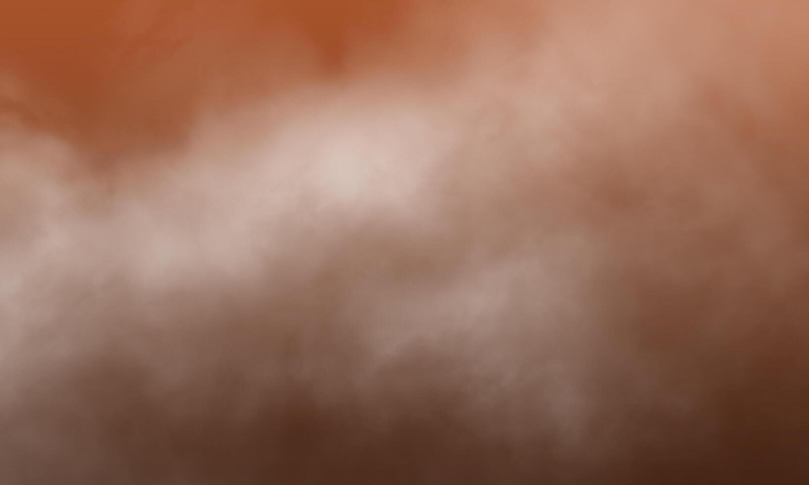 burnt sienna fog or smoke color isolated background for effect. photo