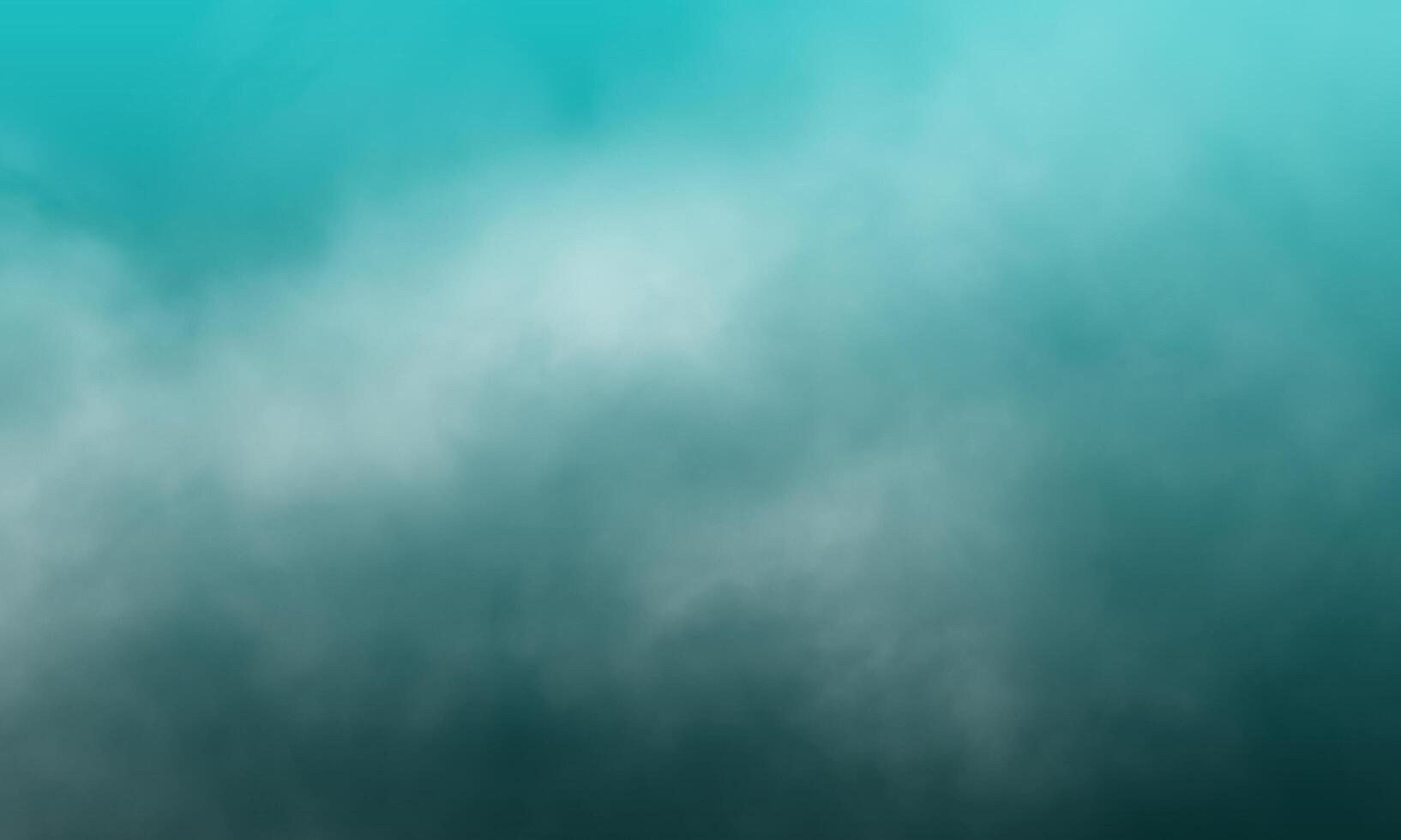 turquoise light fog or smoke color isolated background for effect. photo