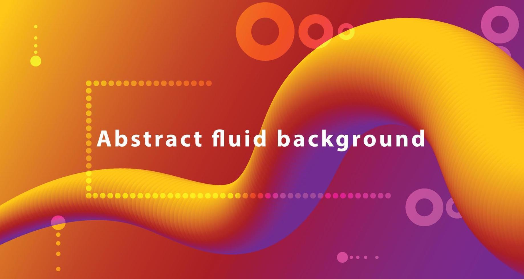 fondo abstracto Gradiente fluido 3d, colorido y moderno en conceptos de temporada de verano, formas de flujo de ilustración vectorial. onda liquida vector