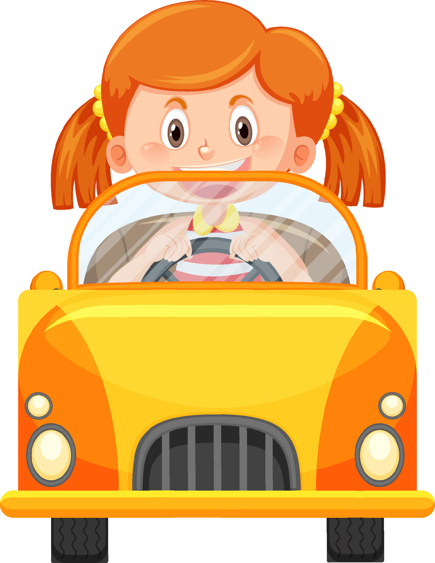 Cute girl driving car cartoon 8136697 Vector Art at Vecteezy Cute girl driving car cartoon 8136697 Vector Art at Vecteezy