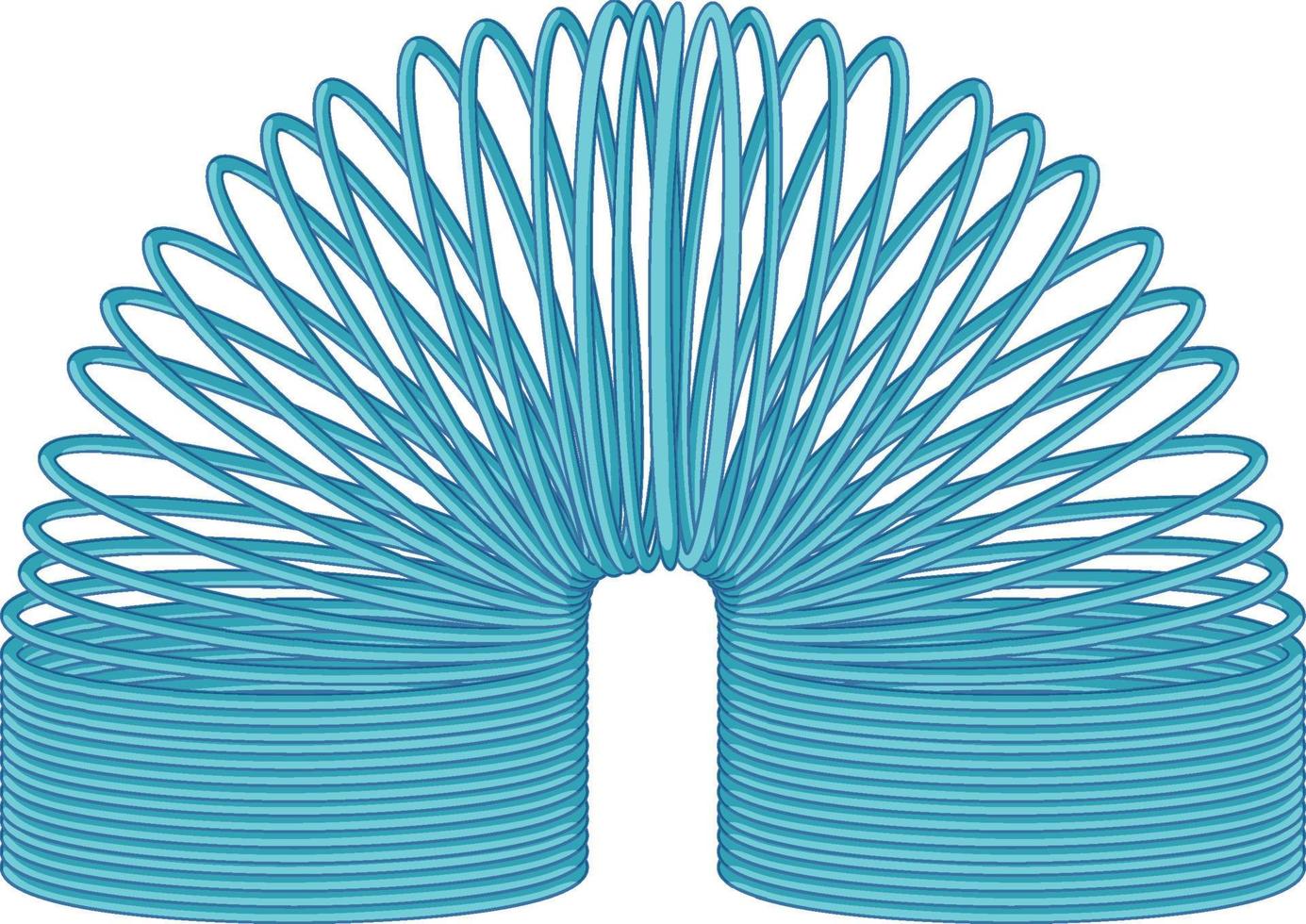 A simple magic spring on white background vector