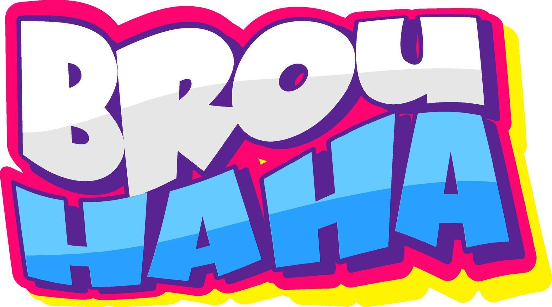 Brouhaha isolated word text vector