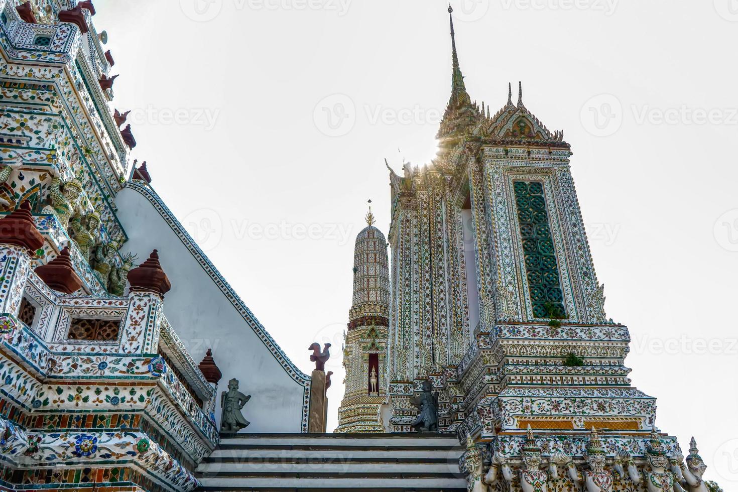 Wat Arun is landmark in Thailand photo