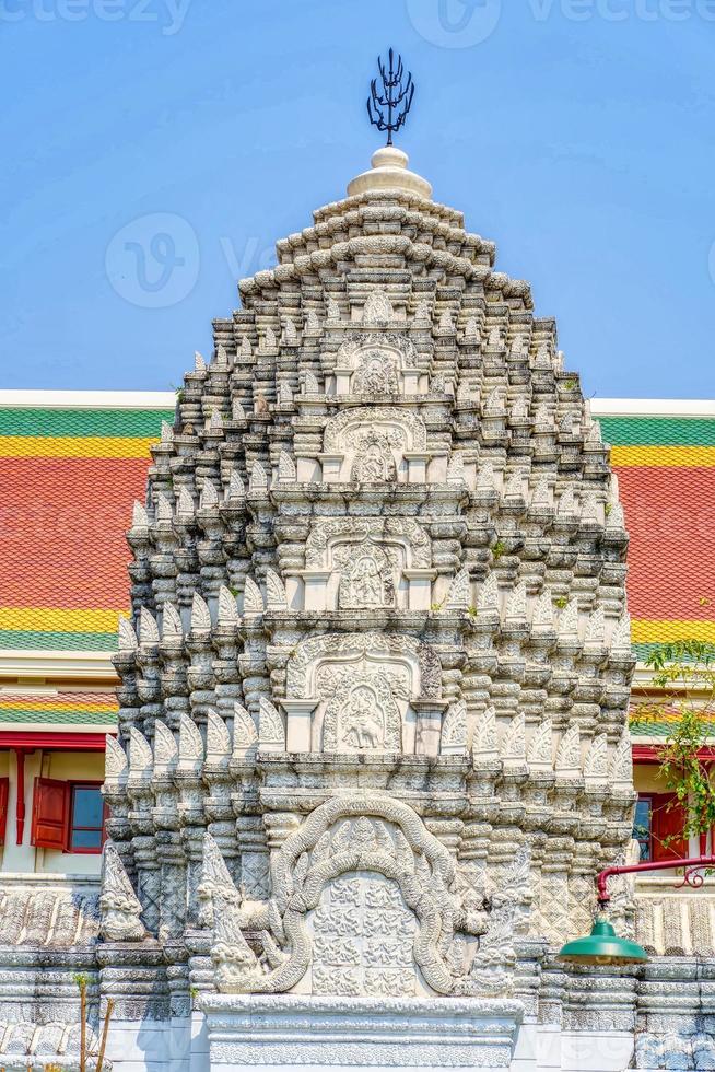 Wat Ratchabophit is landmark in Thailand photo