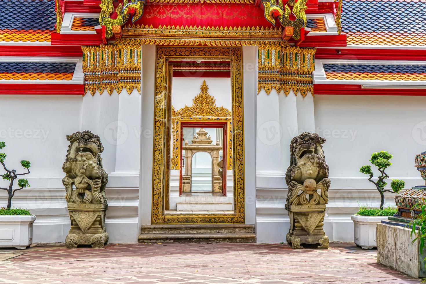 Wat Chettuphon is landmark in Thailand photo