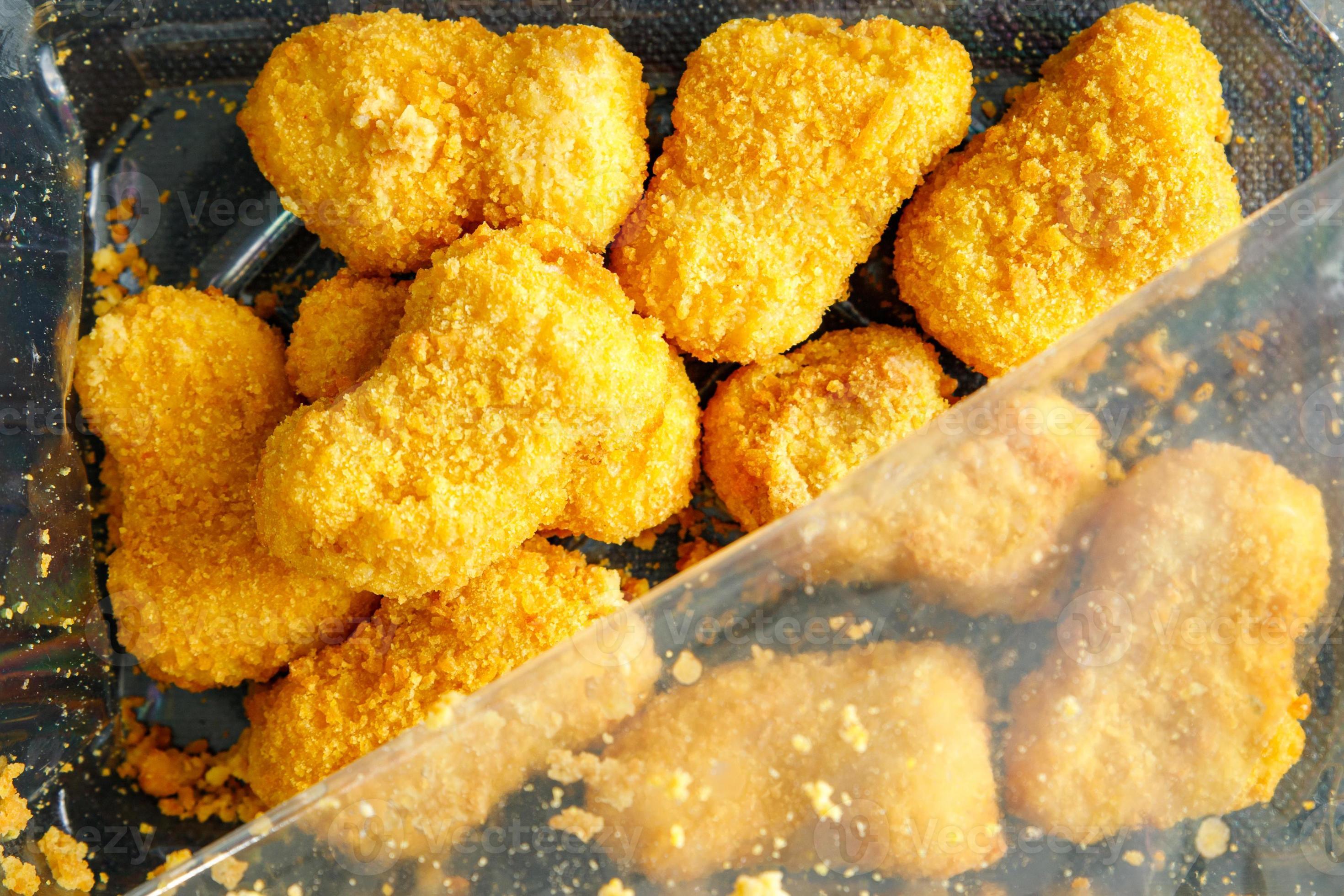chicken nuggets deep fried poultry meat fresh healthy meal food snack
