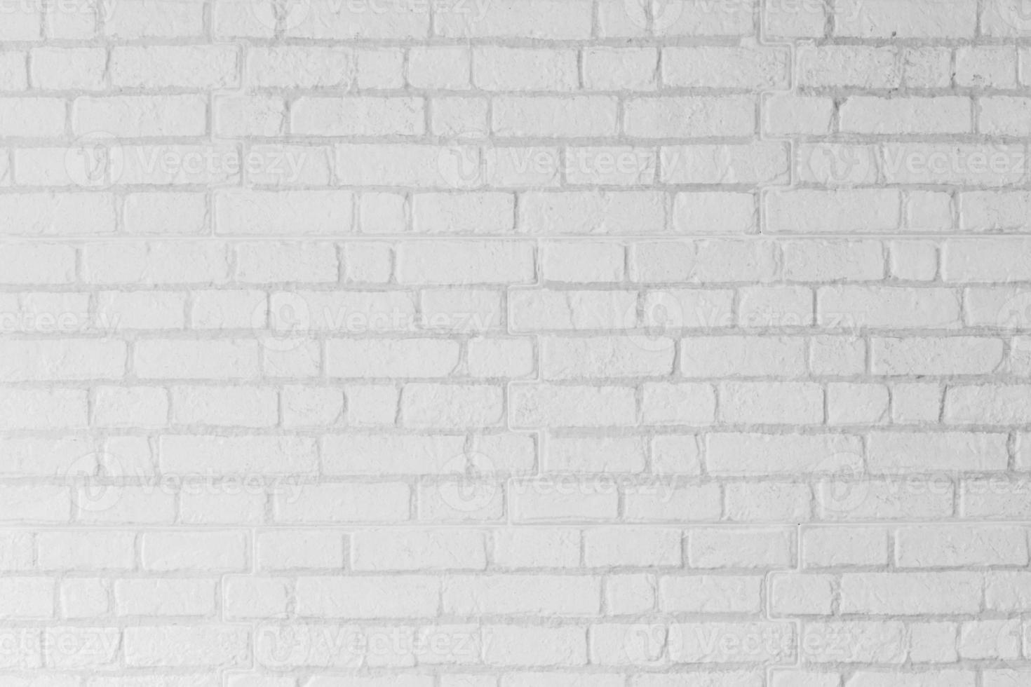 Abstract white brick cement wall texture background, grunge block grey concrete construction architecture pattern surface wallpaper, interior design style modern concept. photo