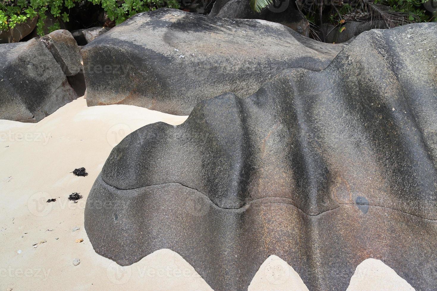 Hermosas Rocas En Las Playas De La Isla Para So Tropical Seychelles Foto De Stock En