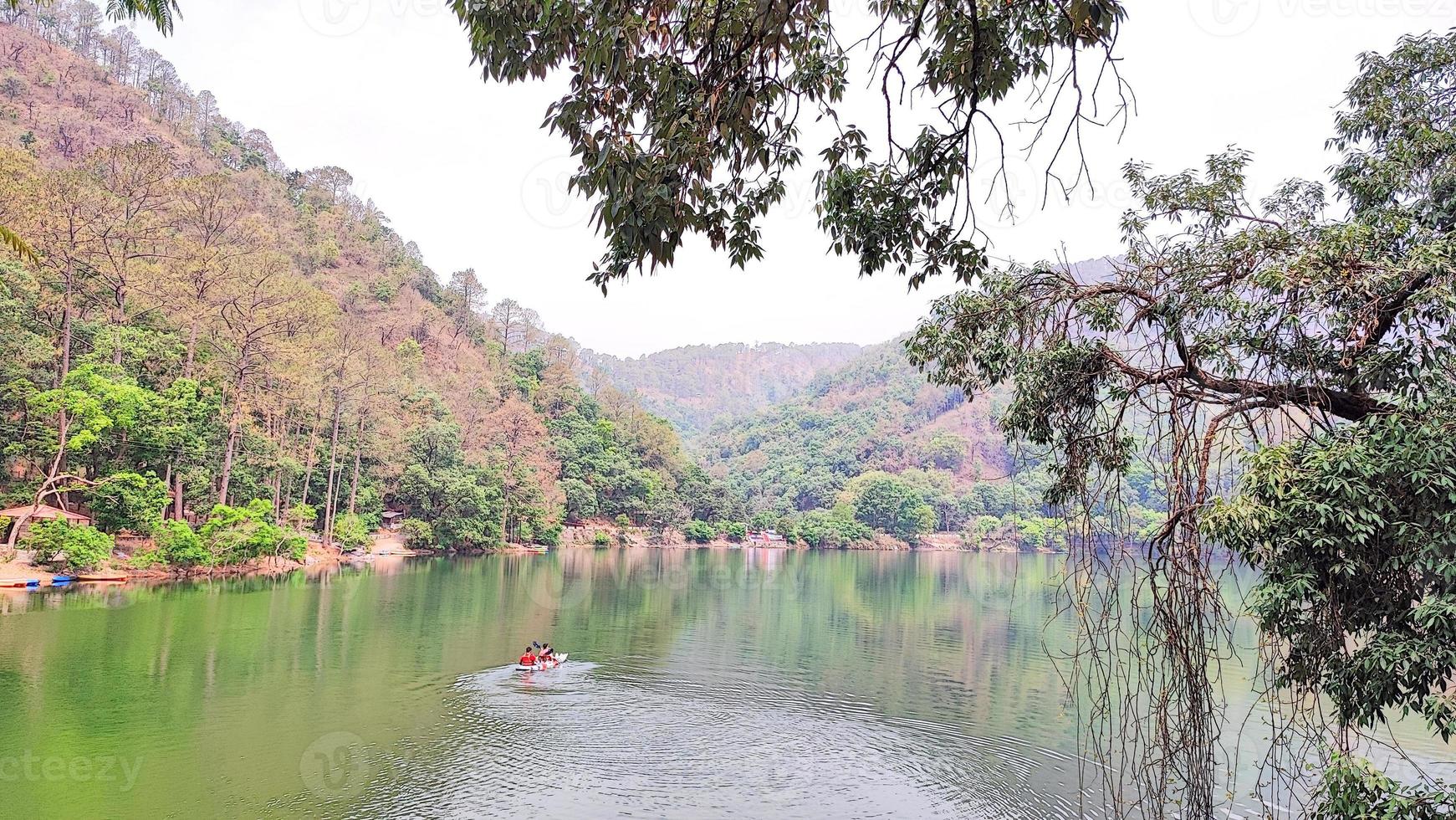 Sat Tal - seven lakes - is an interconnected group of seven freshwater lakes situated in the Lower Himalayan Range near Bhimtal. photo