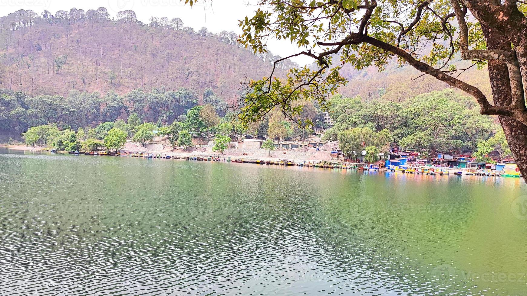 Sat Tal - seven lakes - is an interconnected group of seven freshwater lakes situated in the Lower Himalayan Range near Bhimtal. photo