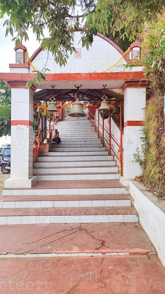 Golu Devta Temple, Uttarakhand Temple is dedicated to Gollu Devta, an incarnation of Gaur Bhairav. photo