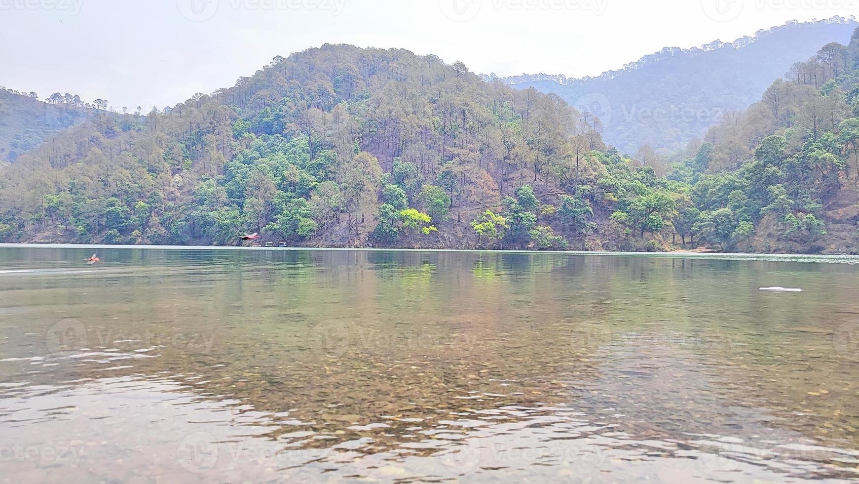 Sat Tal - seven lakes - is an interconnected group of seven freshwater lakes situated in the Lower Himalayan Range near Bhimtal. photo