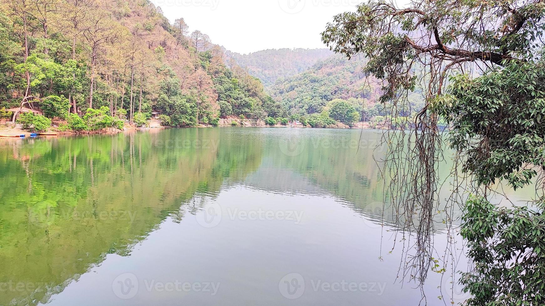 Sat Tal - seven lakes - is an interconnected group of seven freshwater lakes situated in the Lower Himalayan Range near Bhimtal. photo
