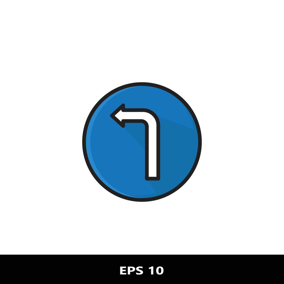 traffic sign icon transportation vector