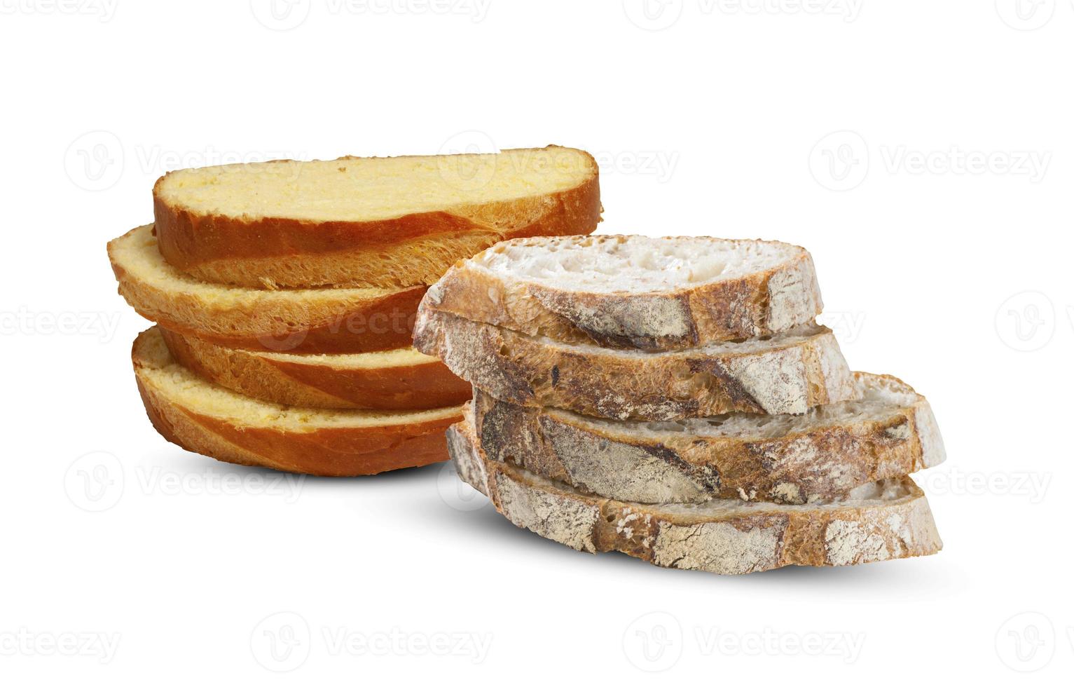 Sliced bakery bread photo