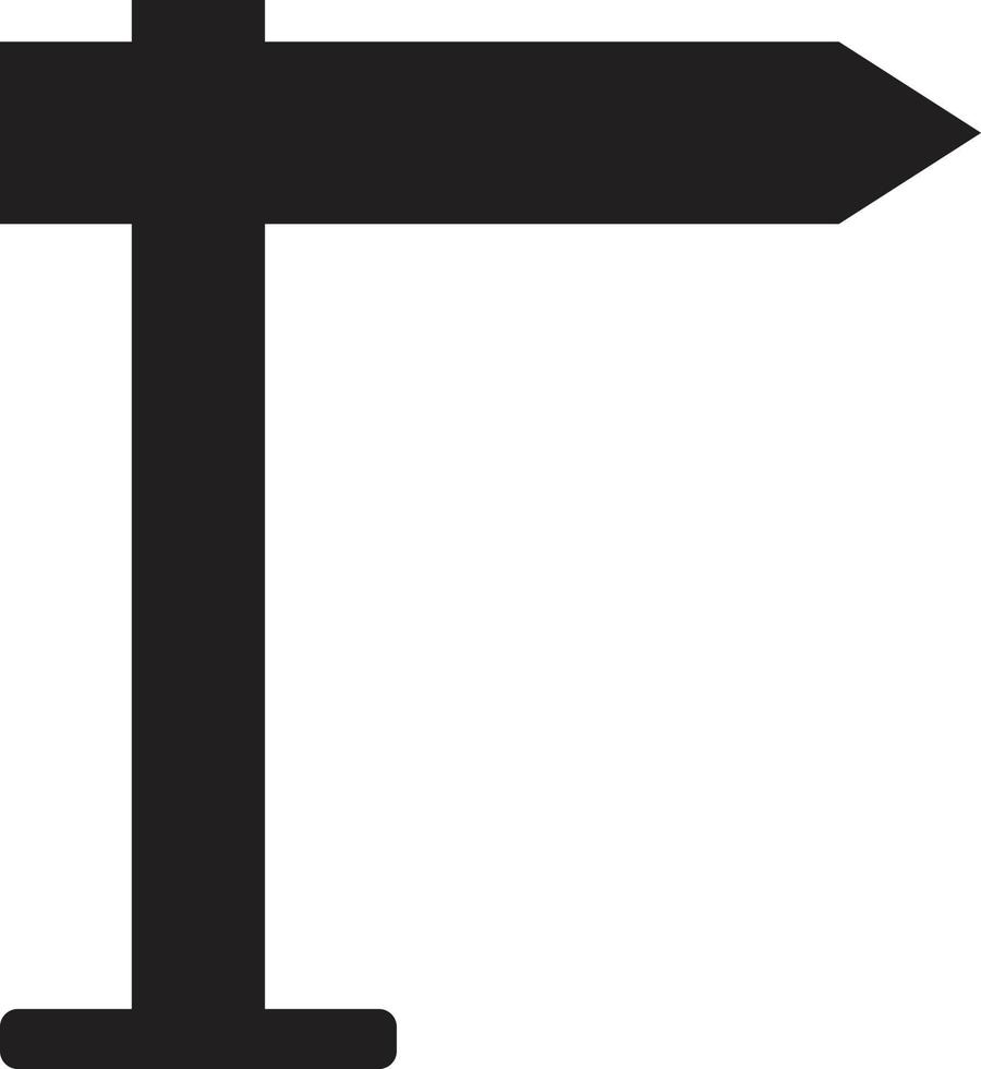 street sign icon. street sign symbol. vector
