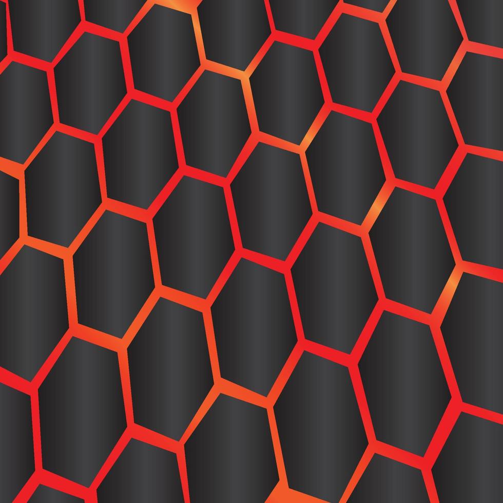 geometric background with hexagons vector