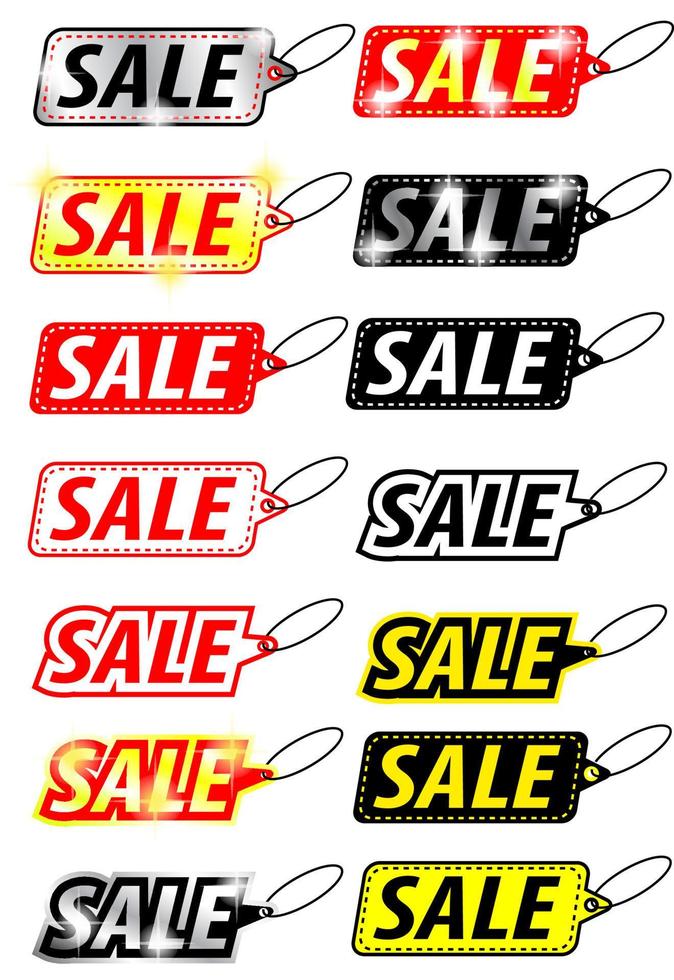 Sale sign for decoration vector