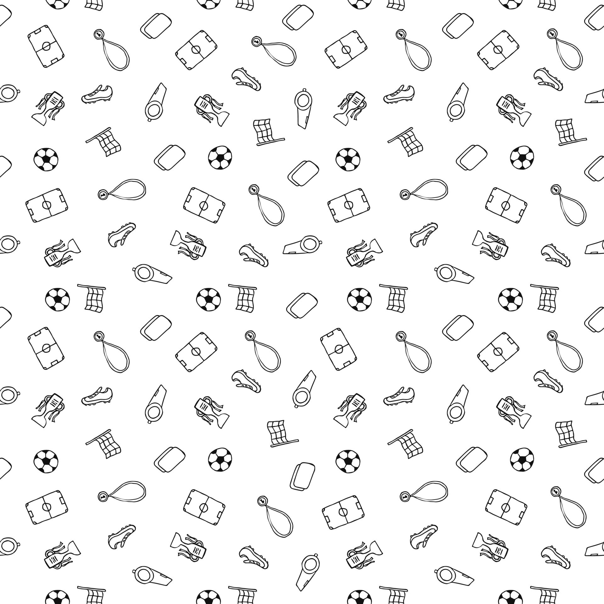Football Pattern Printable Free
