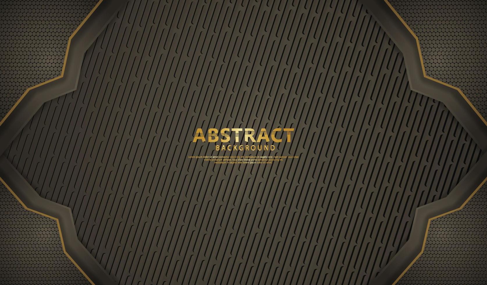 Background with bright flow lines effect on textured dark background vector
