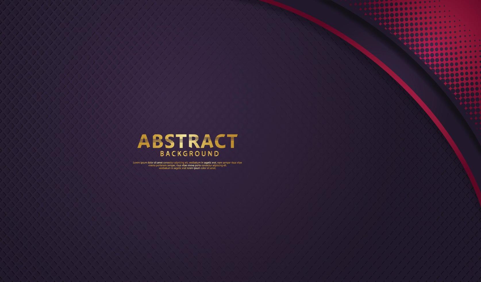 Background with bright flow lines effect on textured dark background vector