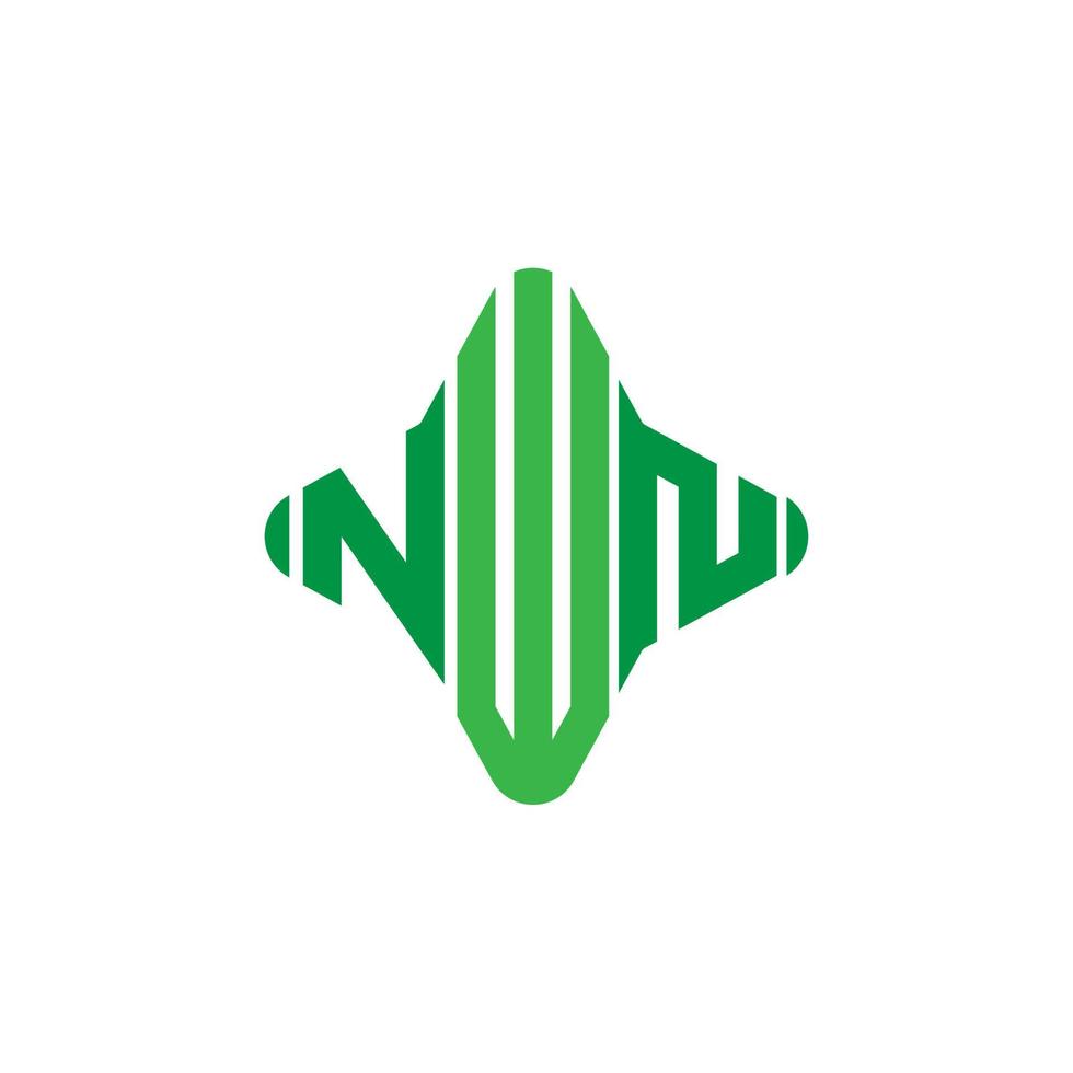 NWN letter logo creative design with vector graphic