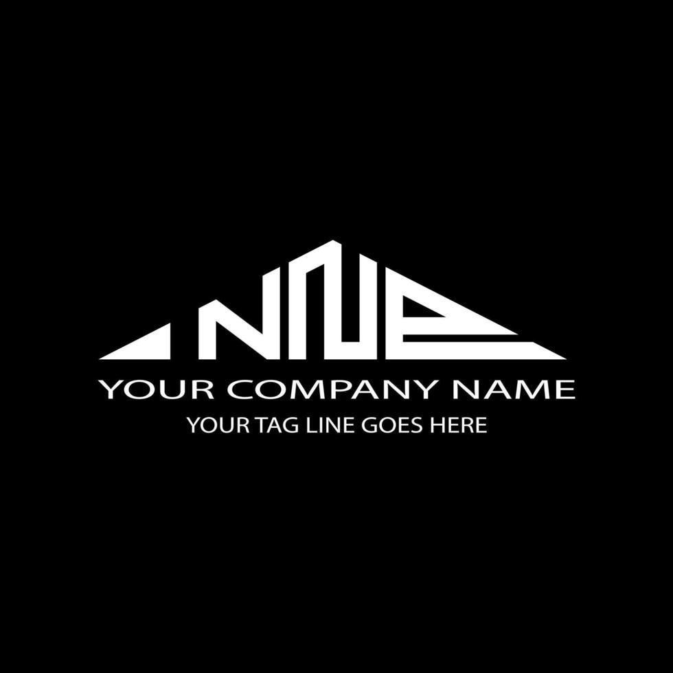 NNP letter logo creative design with vector graphic